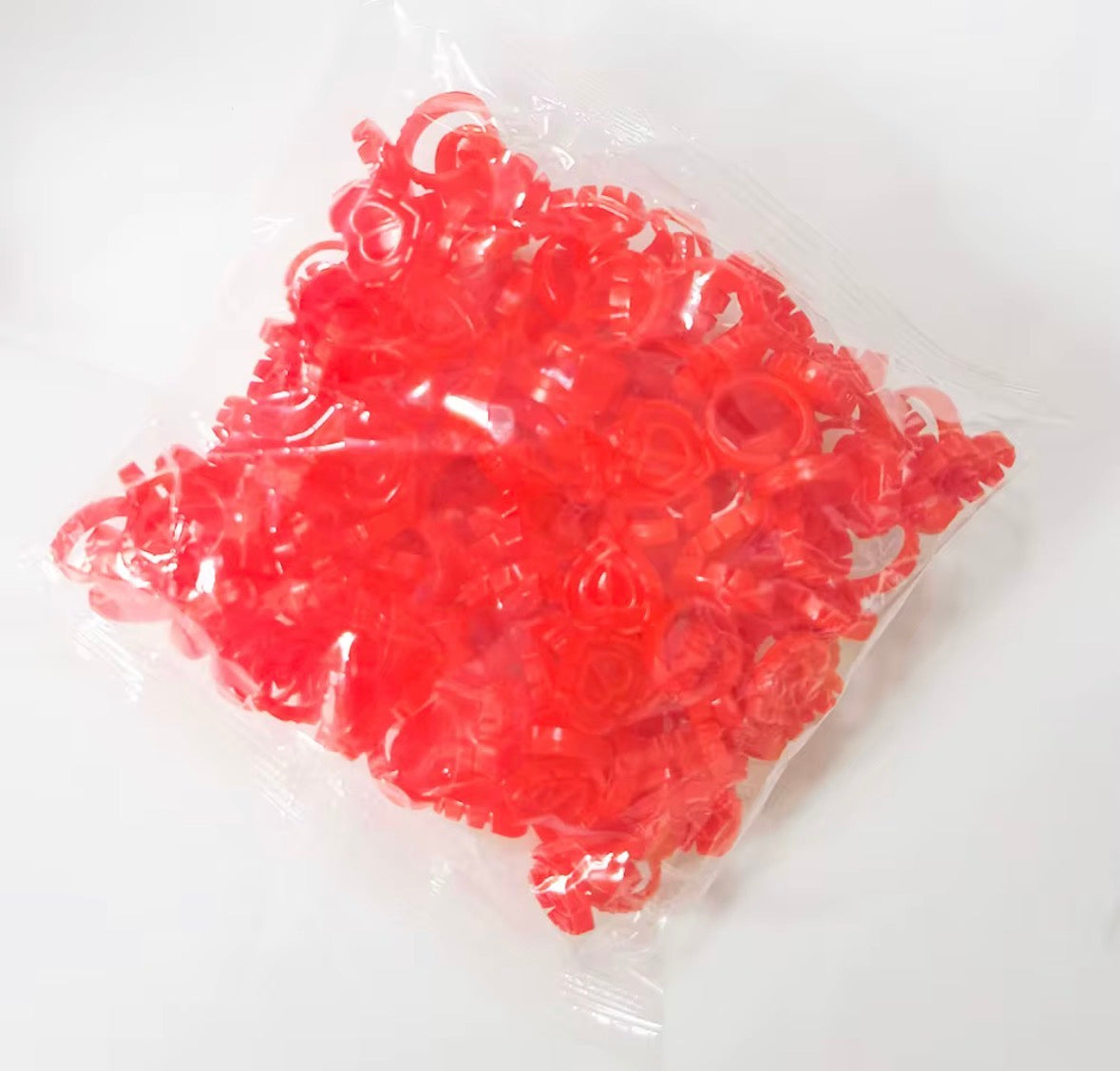 Glue rings/ red