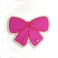 Pink Bow/ Lash tile