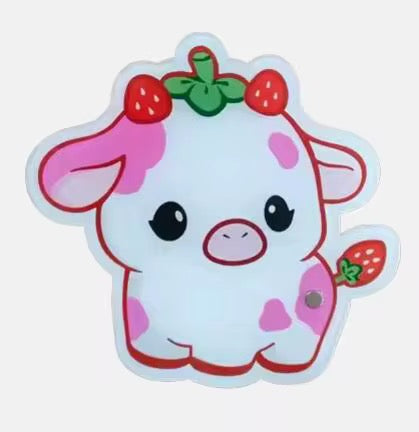 Pink Cow/ Lash tile